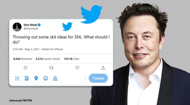 Elon Musk took Place Saturday Night Live Skit After asking Twitter followers - UptoBrain Business