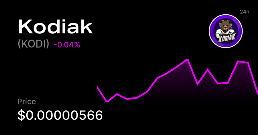 kodi crypto price prediction