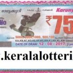 Karunya Lottery results, karunya lottery