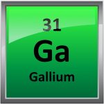 Gallium flat structure