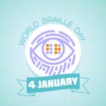 4 january  World Braille Day