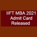 LIFT MBA Admit Card