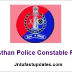 Rajasthan Police Constable Exam Result 2021 Out