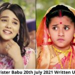 Barrister Babu, Latest Episode 20th July 2021 Written Update