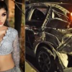 Yashika Anand Car Accident Viral Video