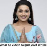 Sasural Simar Ka 2 27th August 2021