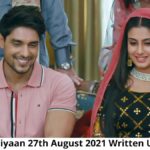 Udaariyaan 27th August 2021