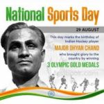 national sports day wishes 2021