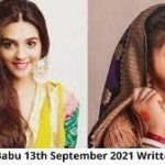 Barrister Babu, 13th September 2021 Episode