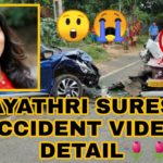Gayathri Suresh Accident Video CCTV Footage