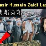 Nasir Hussain Zaidi is dead