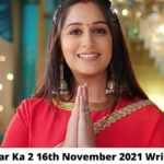 Sasural Simar Ka 2 16th November 2021