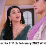 Sasural Simar Ka 2 11th February 2022 Written Update