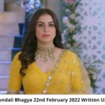 kundali bhagya 22th February 2022 Written Update