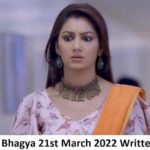 Kumkum Bhagya 21st March 2022 Written Update